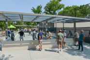 Bocce court complex 