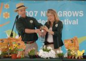A gardening demonstration 