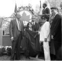 Unveiling of Strawberry Fields Sign 