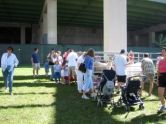 Petting Zoo under the West Side Highway in Phase I. 