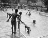 Swimming in Marcus Garvey Park 
