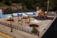 Water Play Area by the Pool 