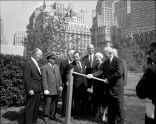 Dedication Ceremonies at Eisenhower Mall 