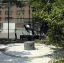 Compass statue 