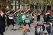 Performance in Tompkins Square Park 