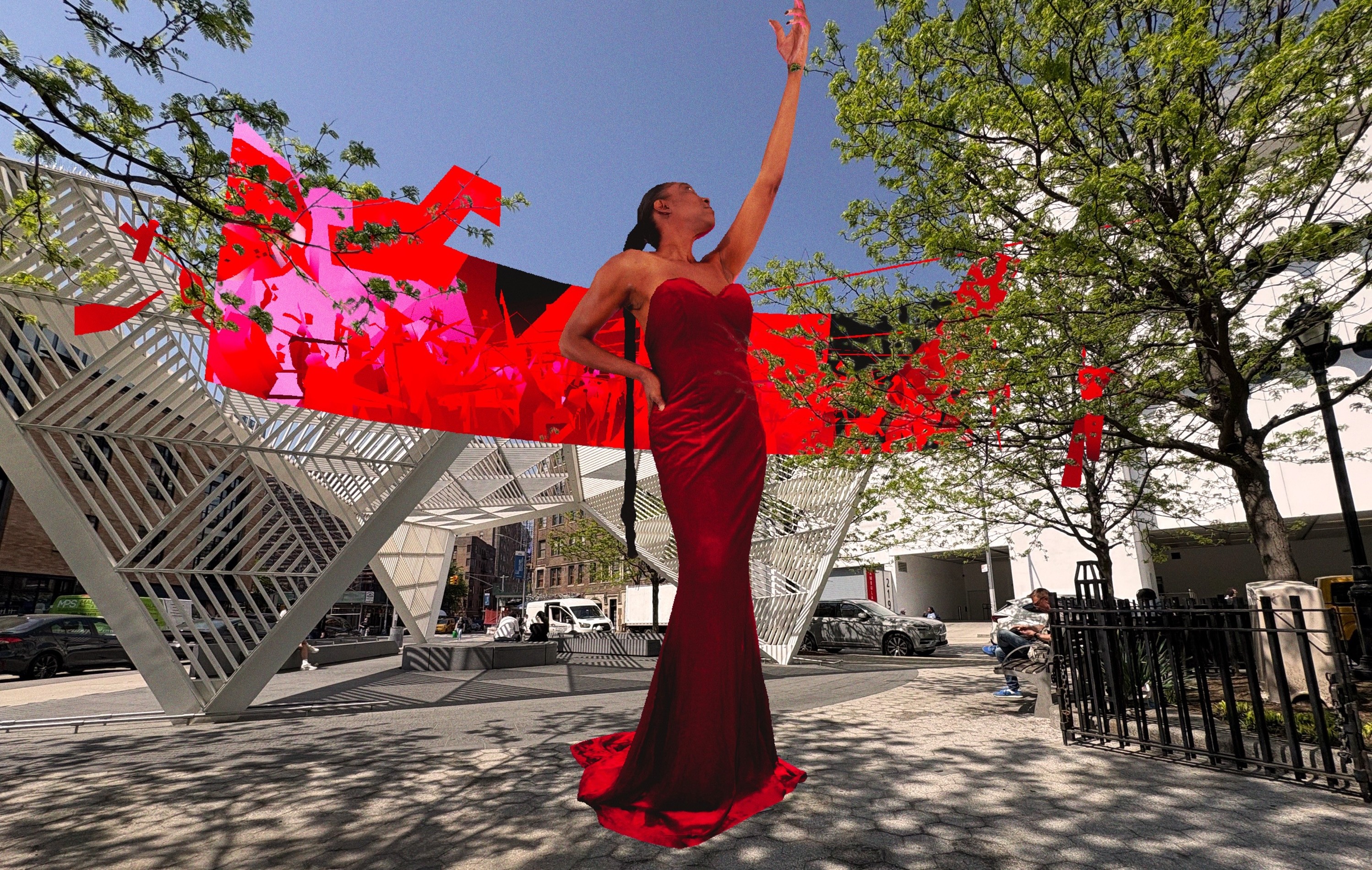 Rendering courtesy of NYC AIDS Memorial