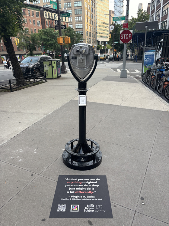 The Blind Urban Subject