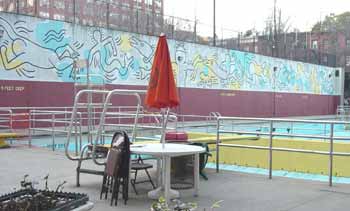 Photo of Carmine Street Pool Mural
